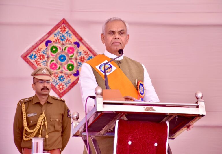 ‘વિકસિત ભારત’ના સંકલ્પને સાકાર કરવા યુવાનો જીવનમાં અધિકાર ભાવના કરતાં કર્તવ્યપરાયણતાને સ્થાન આપે : રાજયપાલ